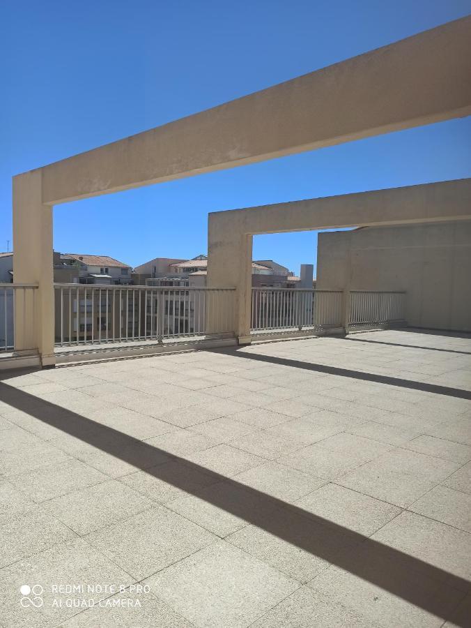 Port Studio Piscine, Parking, Prive,Navette Aeroport Agde Exterior photo