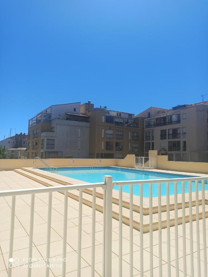 Port Studio Piscine, Parking, Prive,Navette Aeroport Agde Exterior photo